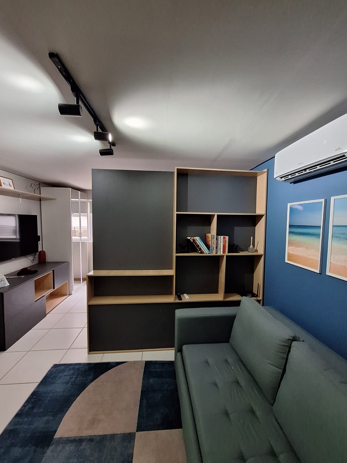 Sala Integrada Azul